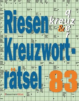 Riesen-Kreuzworträtsel 83 (5 Exemplare à 2,99 €)