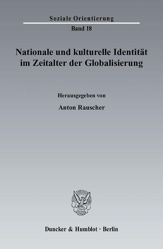 Nationale und kulturelle Identität im Zeitalter der Globalisierung.