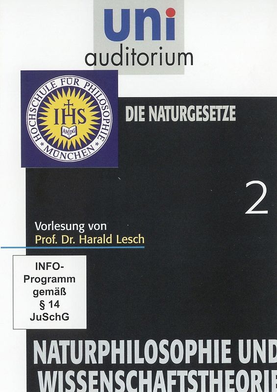 uni auditorium: Naturphilosophie und Wissenschaftstheorie, Teil 2 - Die Naturgesetze DVD