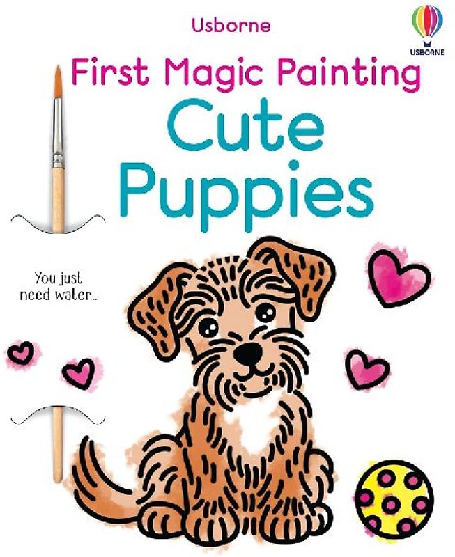 First Magic Painting Cute Puppies
