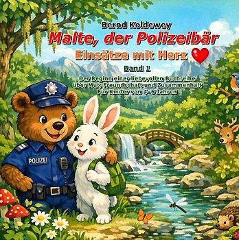 „Malte, der Polizeibär“ ist eine mehrbändige Kinderbuchreihe für... / Malte, der Polizeibär - Einsätze mit Herz