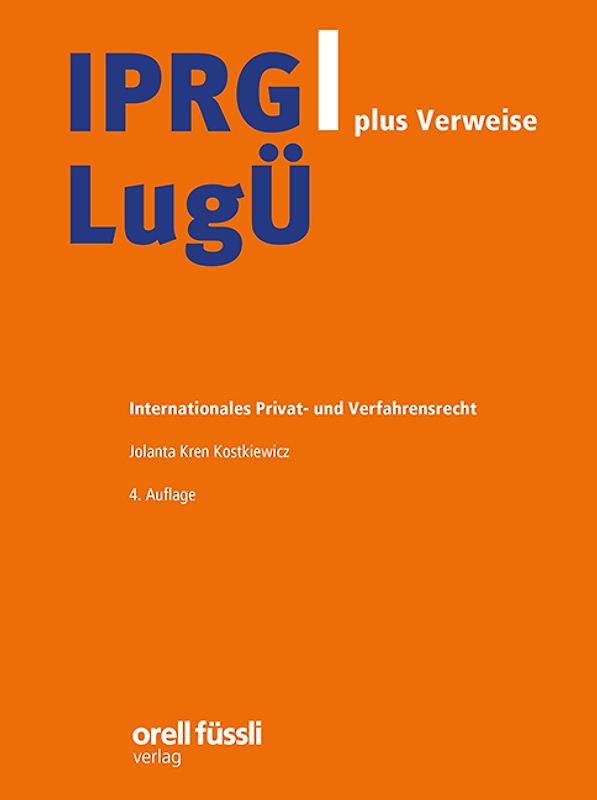 IPRG/LugÜ plus Verweise
