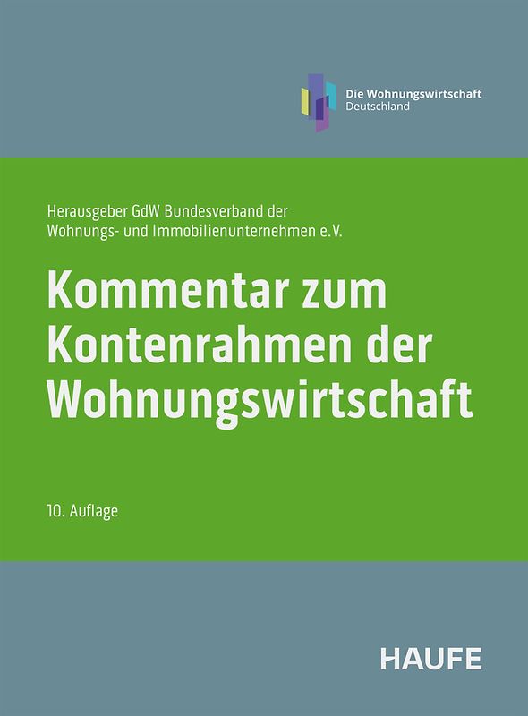 Kommentar zum Kontenrahmen der Wohnungswirtschaft