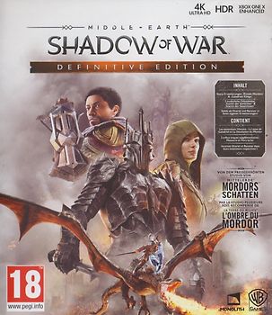 Middle-Earth: Shadow of War [Definitive Edition, 2 Discs, CH Import] Xbox One