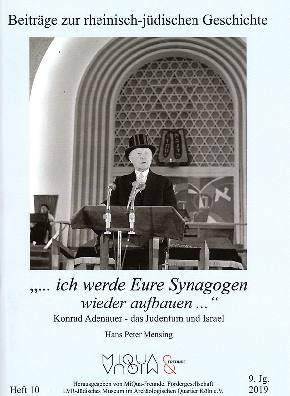"...ich werde Eure Synagogen wieder aufbauen..."