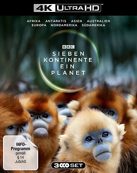Sieben Kontinente - Ein Planet 4K [3 Discs] 4K Ultra HD Blu-ray