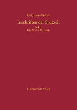 Inschriften der Spätzeit