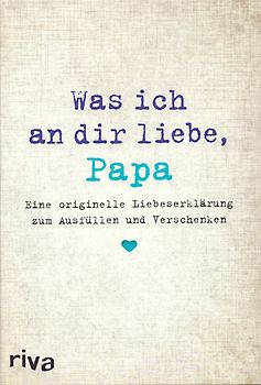Was ich an dir liebe, Papa