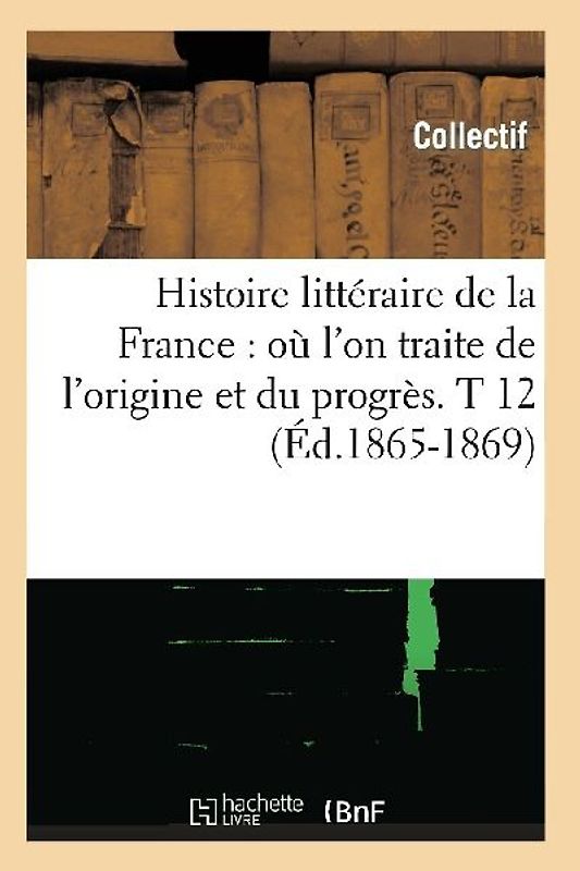 Histoire littéraire de la France