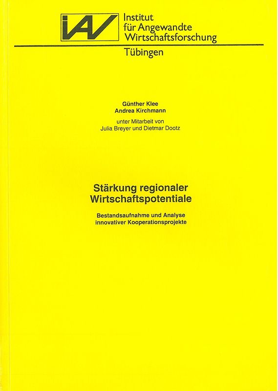 Stärkung regionaler Wirtschaftspotentiale