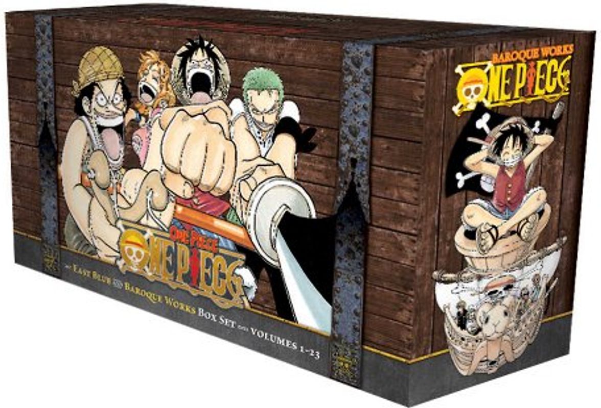 One Piece Box Set: East Blue and Baroque Works (Volumes 1-23 with Premium) - Oda, Eiichiro