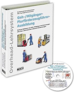 Overhead-Lehrsystem Geh-Mitgänger-Flurförderzeugführer-Ausbildung