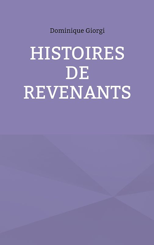 Histoires de revenants