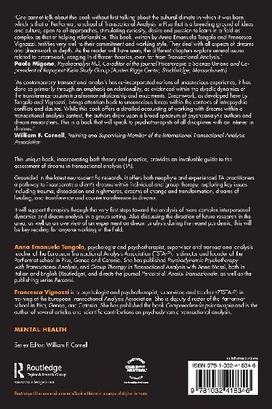 Working with Dreams in Transactional Analysis