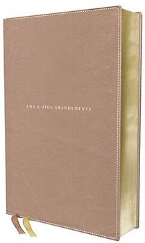 Nbla, Santa Biblia, AMA a Dios Grandemente, Interior a Cuatro Colores Leathersoft, Oro Rosa, Comfort Print