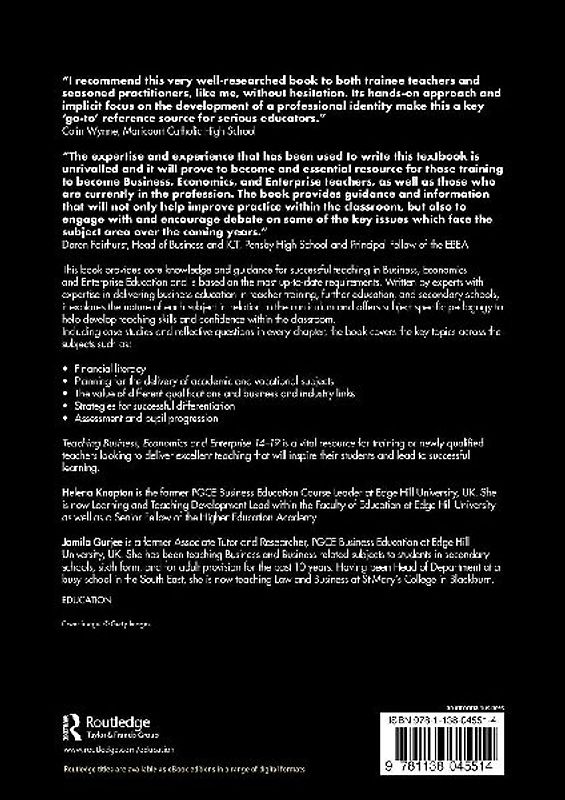 Teaching Business, Economics and Enterprise 14-19