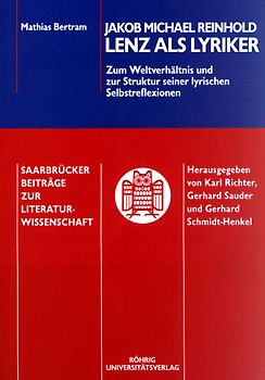 Jakob Michael Reinhold Lenz als Lyriker