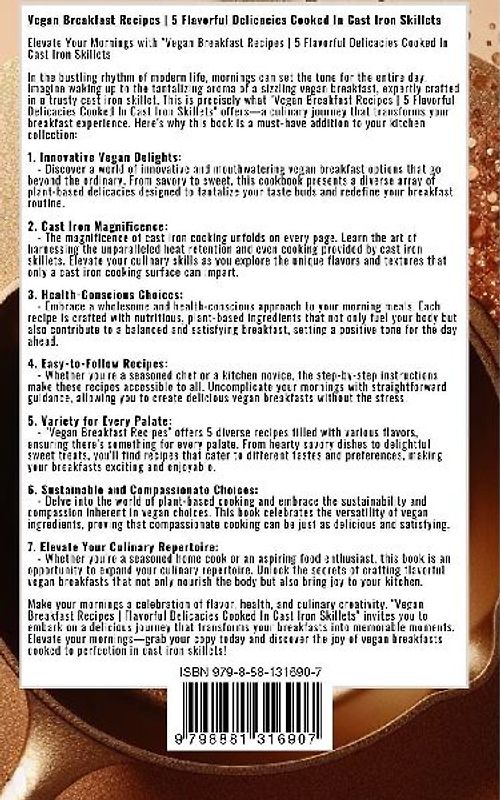 Vegan Breakfast Recipes 5 | Flavorful Delicacies Cooked In Cast Iron Skillets