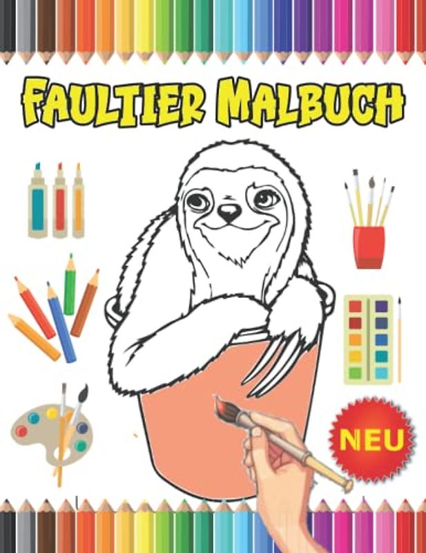Faultier Malbuch: 30 professionelle faultier Illustrationen für erwachsene und kinder. Geschenkidee für faultier Liebhaber