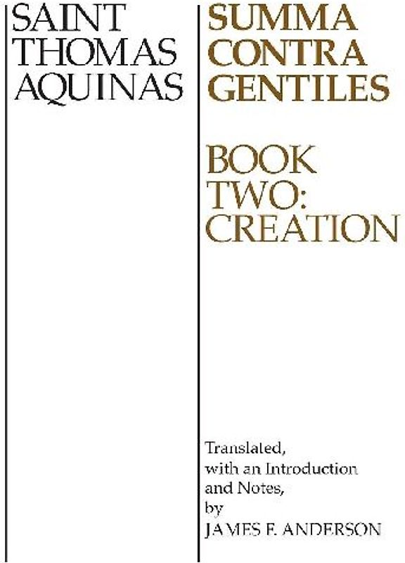 Summa Contra Gentiles, 2