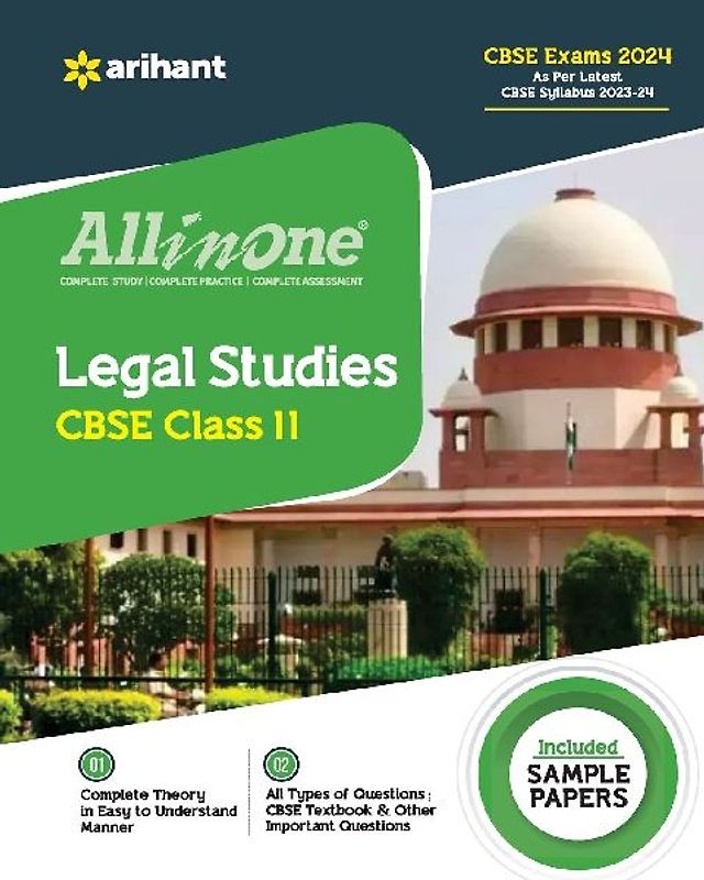 All In One Class 11th Legal Studies for CBSE Exam 2024