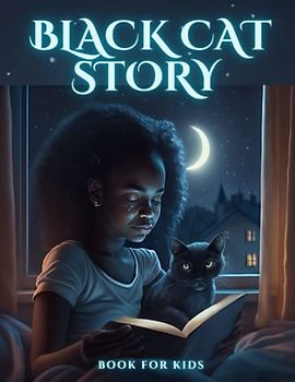 Black Cat story; A Journey of Hope and Love. Storybook, Motivational Book For kids, Children's books, Early reader books, cats Stories