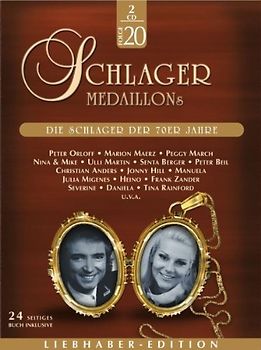 Various - Schlagermedaillons 20- Die Schlager de 70er Jahre