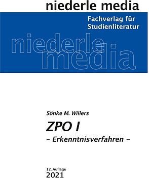 ZPO I Erkenntnisverfahren - 2023