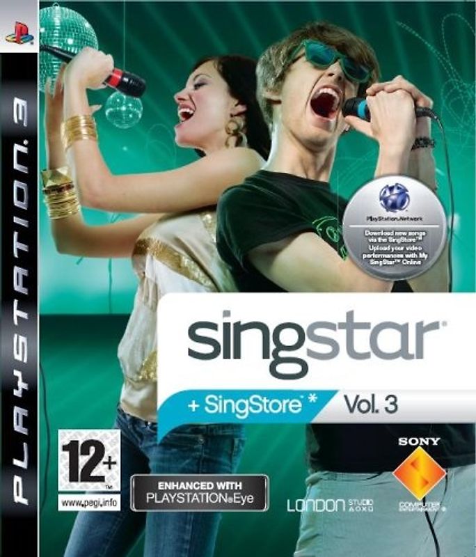 SingStar - Vol. 3  [nur Software, Internationale Version] PlayStation 3