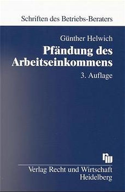 Pfändung des Arbeitseinkommens