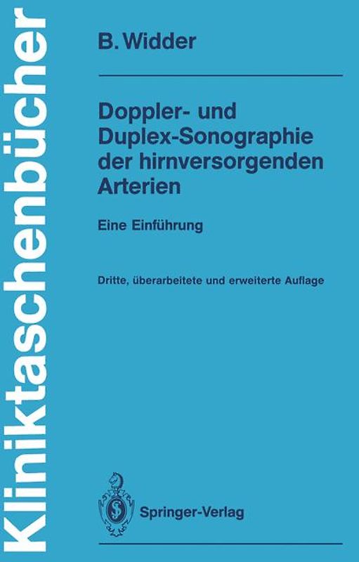 Doppler- und Duplex-Sonographie der hirnversorgenden Arterien