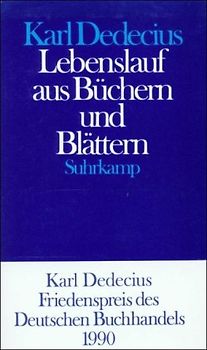 Lebenslauf aus Büchern und Blättern