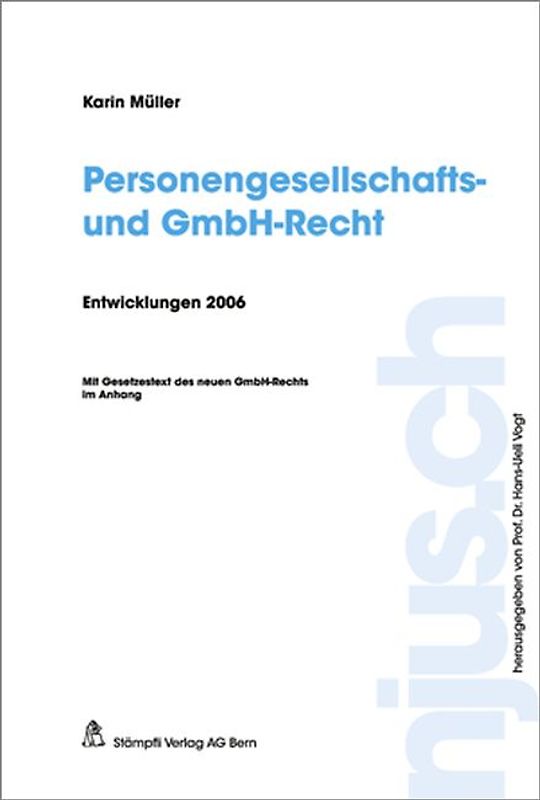 Personengesellschafts- und GmbH-Recht