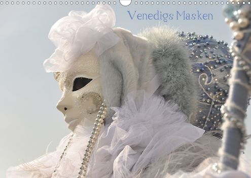 Venedigs Masken (Posterbuch DIN A4 quer)