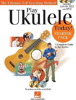 Play Ukulele Today! Starter Pack: A Complete Guide to the Basics [With 2 CDs and DVD]