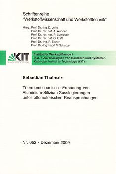 Thermomechanische Ermüdung von Aluminium-Silizium-Gusslegierungen unter ottomotorischen Beanspruchungen