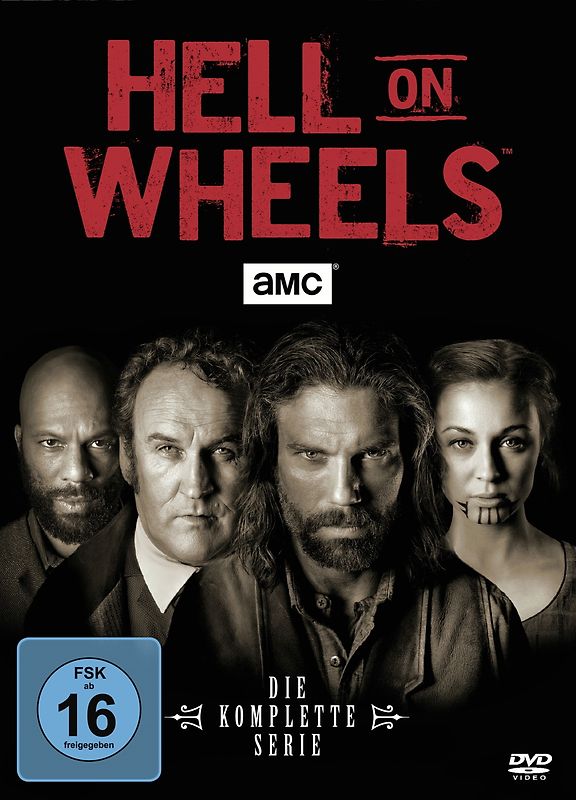 Hell on Wheels - Die komplette Serie [13 DVDs] DVD