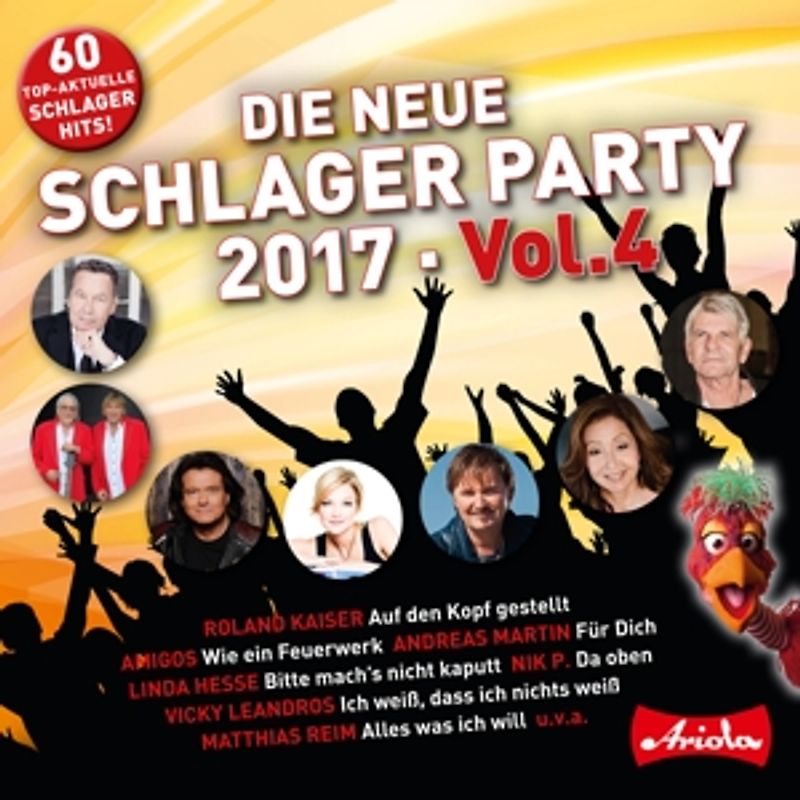 Various - Die neue Schlager Party,Vol.4 (2017) [3 CDs]