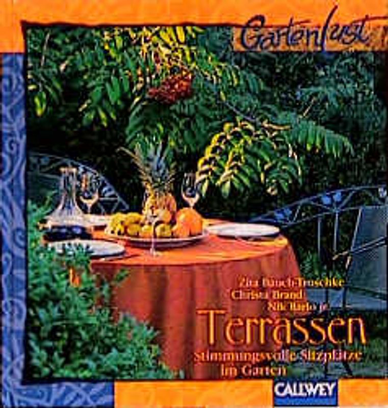 Terrassen. Stimmungsvolle Sitzplätze im Garten