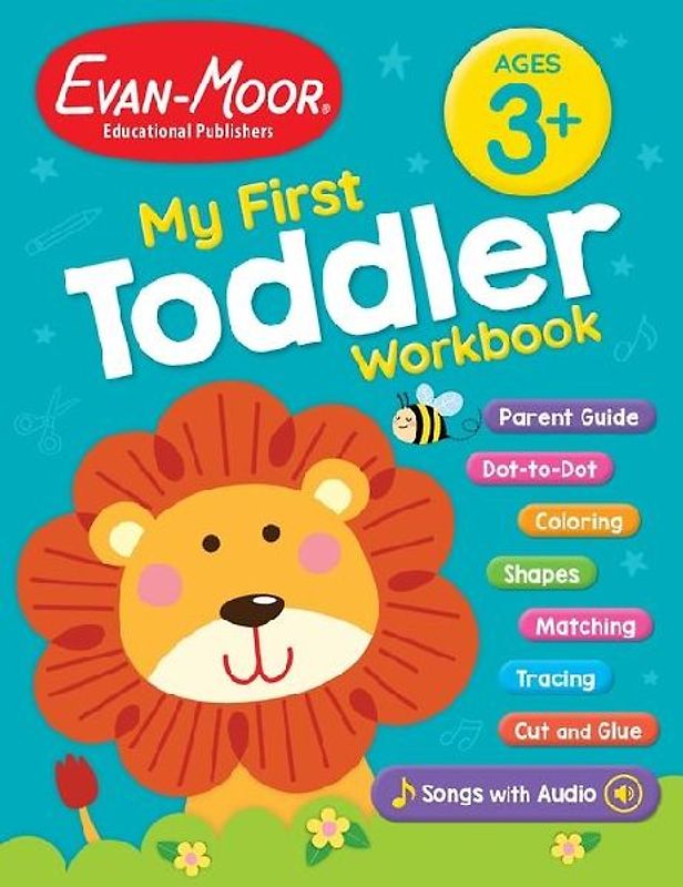My First Toddler Workbook, Ages 3 - 5
