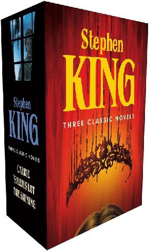 Stephen King Three Classic Novels Box Set: Carrie, 'Salem's Lot, The Shining