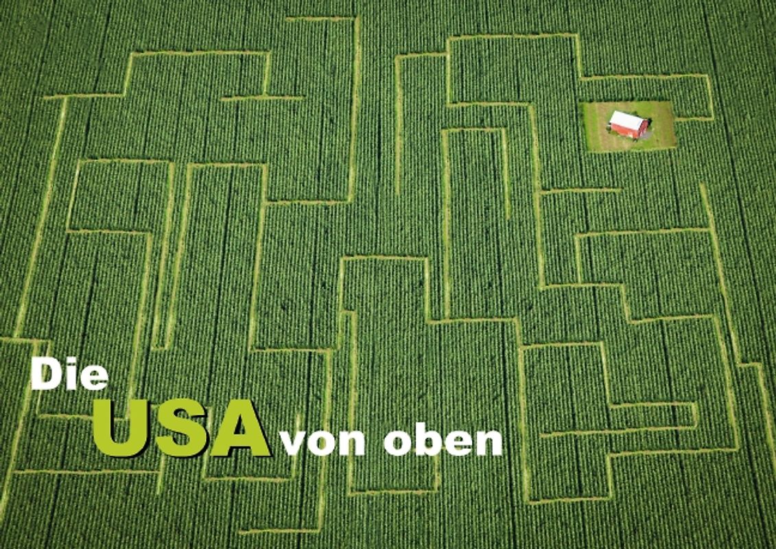 Die USA von oben (Posterbuch DIN A4 quer)
