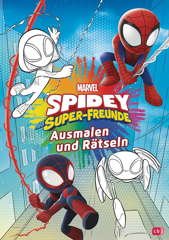 MARVEL Spidey und seine Super-Freunde - Ausmalen und Rätseln