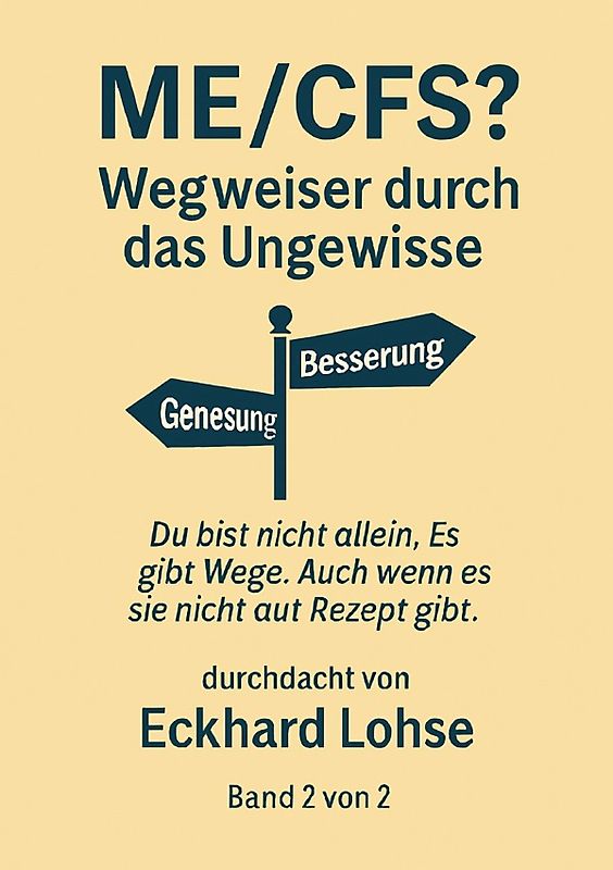 ME / CFS / ME/CFS Chronische Krankheit, akute Bedrohung