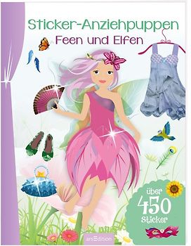 Sticker-Anziehpuppen – Feen und Elfen