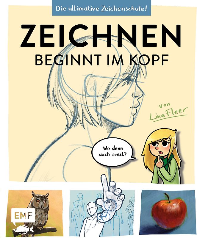 Zeichnen beginnt im Kopf – Die ultimative Zeichenschule von YouTube-Zeichnerin LinaFleer
