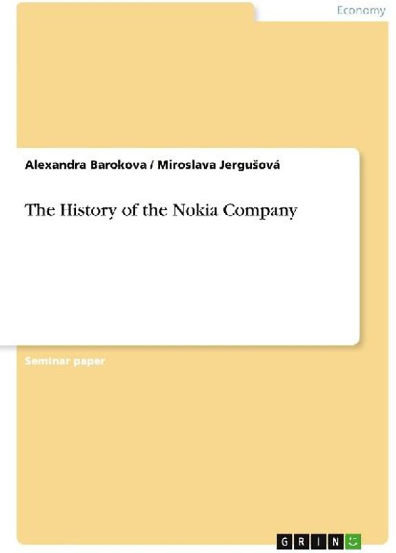 The History of the Nokia Company