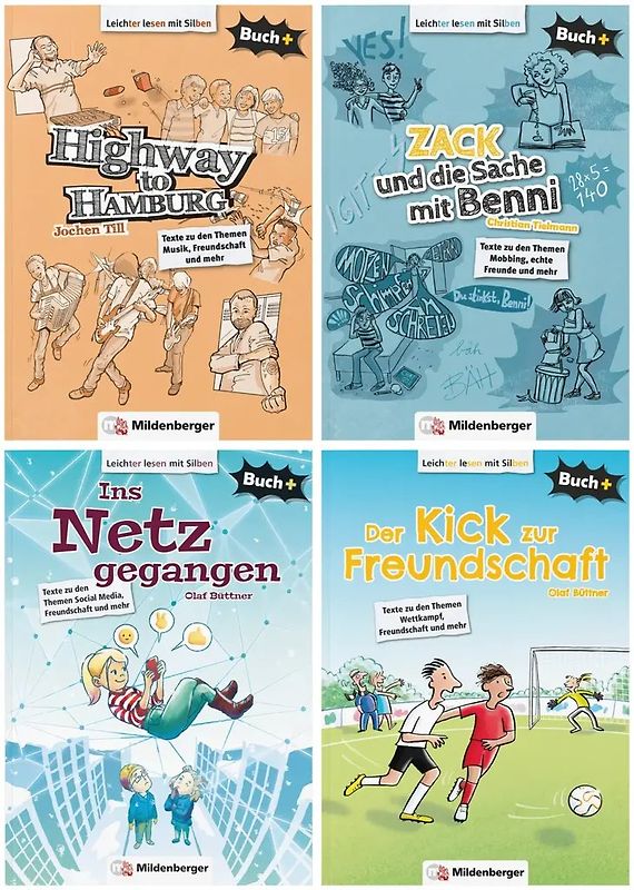 Paket – Buch+: Komplettbezug (4 Bände)