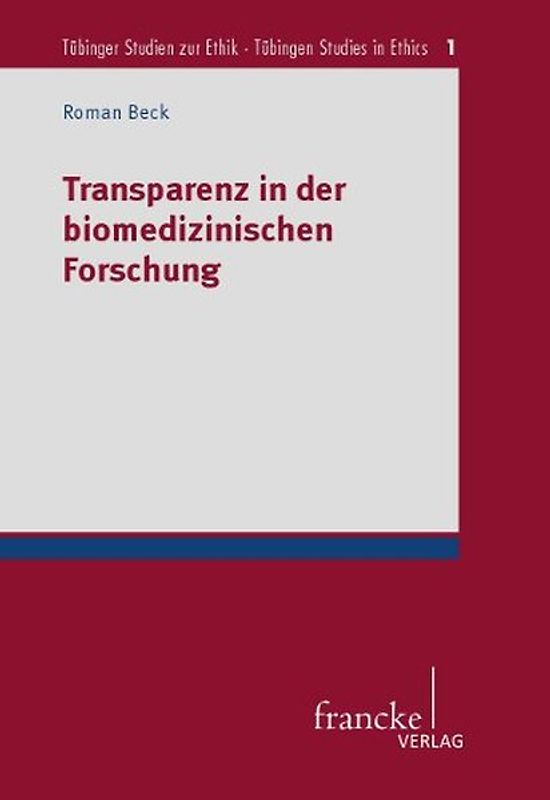 Transparenz in der biomedizinischen Forschung