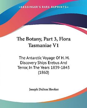 The Botany, Part 3, Flora Tasmaniae V1